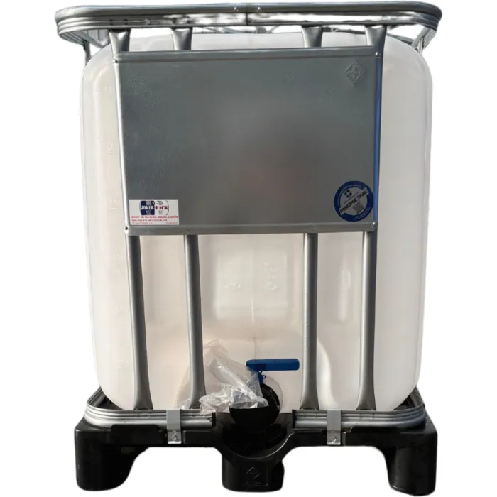 WERIT MX-640 literes,műanyag raklapos,mosott IBC tartály ,Élelmiszeres