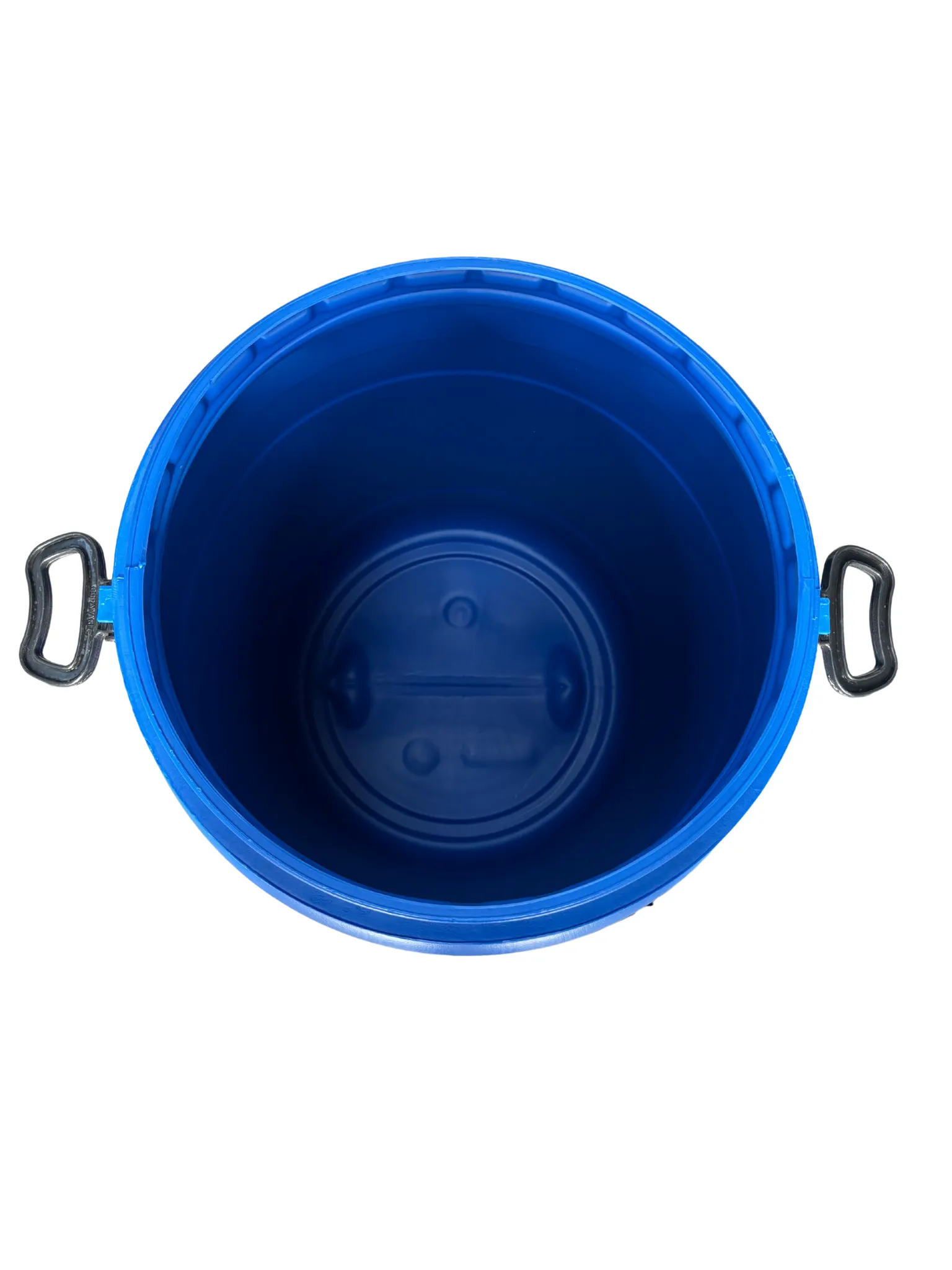 90-100 literes levehető tetejű, bajonettzáras műanyag mosott hordó, Élelmiszerre is! két füles - Image 3