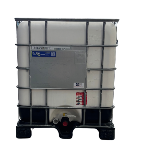 SCHÜTZ MX- 1000 Literes ,TEJFEHÉR BALLONOS! Műanyag raklapos mosott IBC tartály /Esővízre, használati vízre/ Hibátlan ,újszerű állapot!