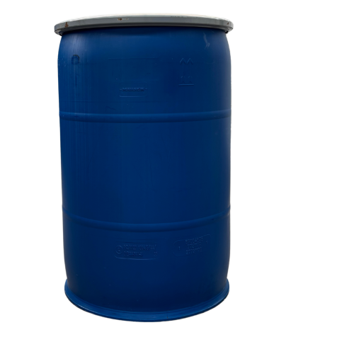 200 literes levehető tetejű,bajonett záras mosott műanyag hordó,Élelmiszerre! UN