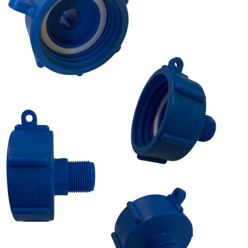 IBC Tartály Tartozék , Szűkítő Adapter , DN50 , 2″-Ról Szűkít : 3/4″-Ra