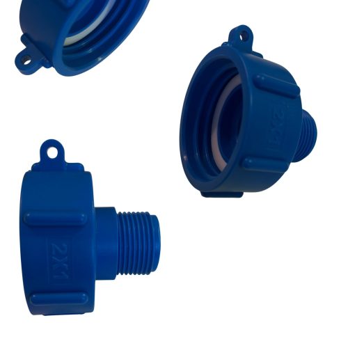 IBC Tartály Tartozék , Szűkítő Adapter , DN50 , 2″-Ról Szűkít : 1″-Ra