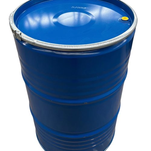 213 literes levehető tetejű, bajonettzáras mosott, fémhordó, Un minősített