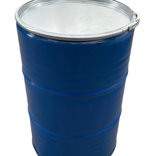 213 literes levehető tetejű, bajonettzáras mosott, fémhordó, Élelmiszeres