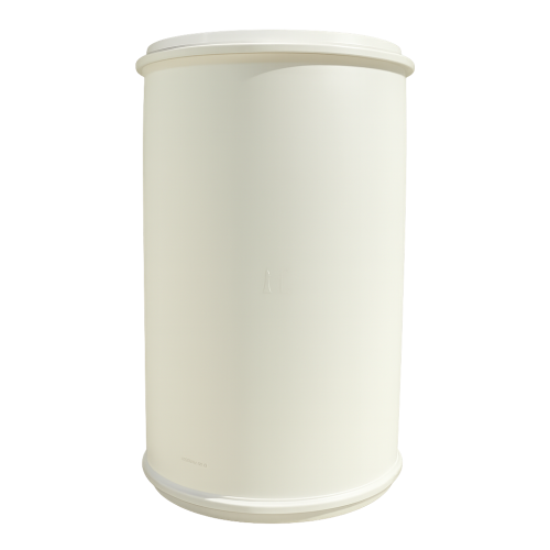 200 Literes, VALÉREX, Rögzített Tetejű Mosott, Élelmiszeres Műanyag Hordó, UN minősített