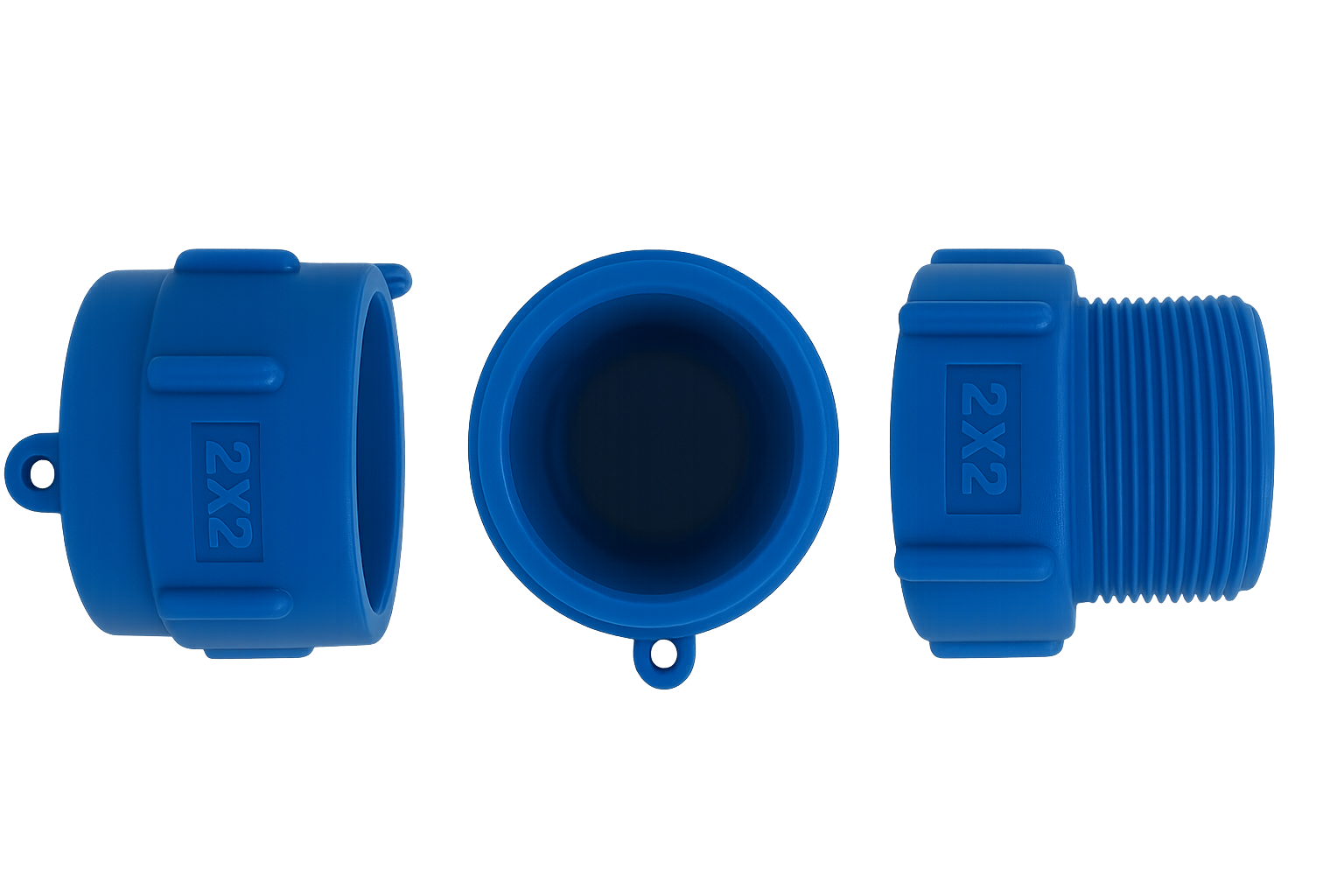 IBC Tartály Tartozék , Menet átalakító Adapter ,csatlakozó DN50 , 2″ ritka menetről 2 - Image 2