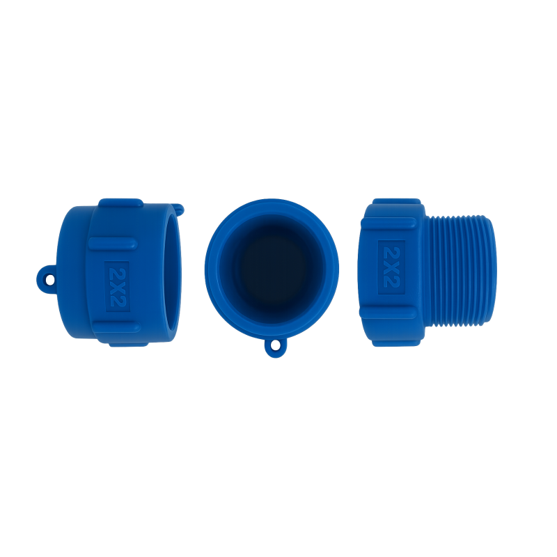 IBC Tartály Tartozék , Menet átalakító Adapter ,csatlakozó DN50 , 2″ ritka menetről 2