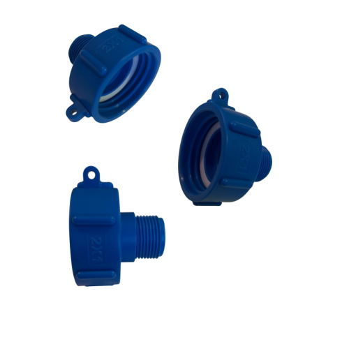 IBC Tartály Tartozék , Szűkítő Adapter , DN50 , 2″-Ról Szűkít : 1″-Ra