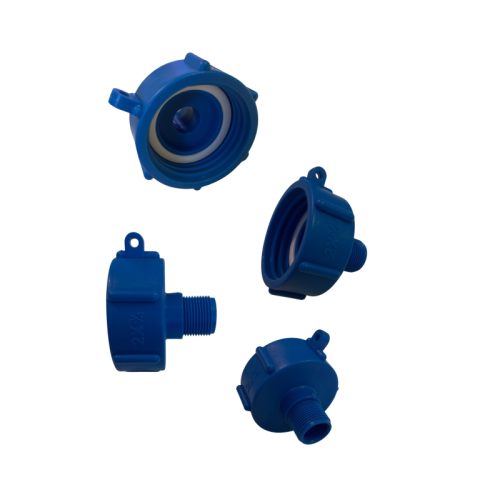 IBC Tartály Tartozék , Szűkítő Adapter , DN50 , 2″-Ról Szűkít : 3/4″-Ra